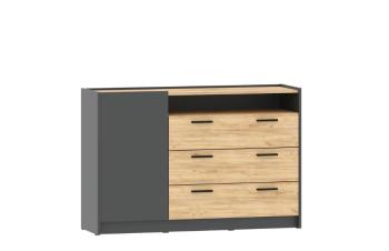 Дуб Крафт Золотой/Антрацит