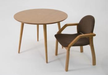 Стол ZiP-mebel Монте К 90 со стульями Джуно