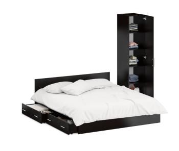 Кровать с ящиками СВК 1800 + Пенал Стандарт