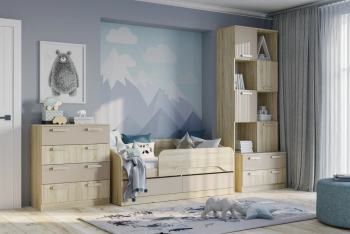 Дуб сонома/капучино