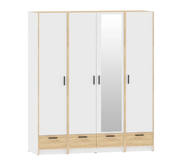 Белый Фасадный, Дуб Крафт Золотой