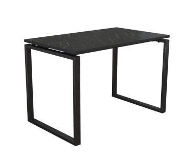 Мрамор Черный/Металл Черный