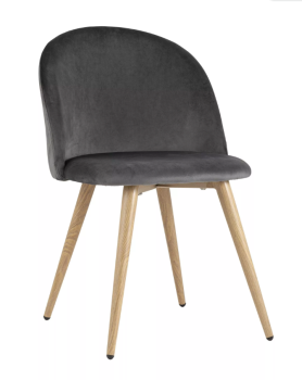 Стул Лион Велюр серый (У)