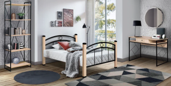 Дуб сонома, Металл черный