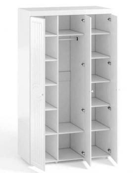 Шкаф 3 дв (560) с 3 Большими глухими дверьми Катрин-К МН-53 Монако