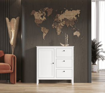 Тумба БРВ Мебель EWA KOM1D3S/95