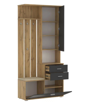 Шкаф для прихожей Олимп 65.08 Антре с зеркалом