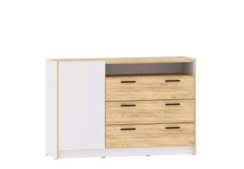 Дуб Крафт Золотой/Белый Фасадный