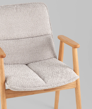 Стул обеденный STOOL GROUP Philo с деревянными ножками