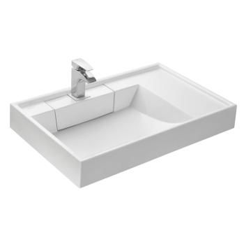 Тумба с раковиной Aquaton Лондри 20/Раковина Рейн 80