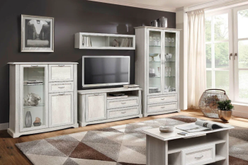 Бетон белый, Бетон патина