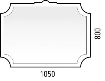 Зеркало Corozo Манойр 105
