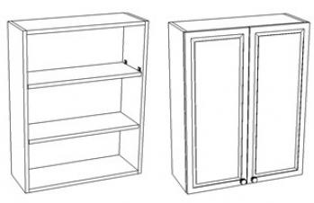 Шкаф подвесной Corozo Классика 55