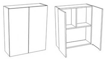 Шкаф подвесной Corozo Альтаир 60