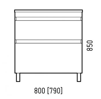 Тумба напольная Corozo Алабама 80 Z2