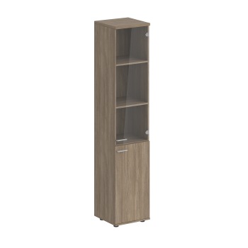 корпус: дуб темный; фасады: дуб темный