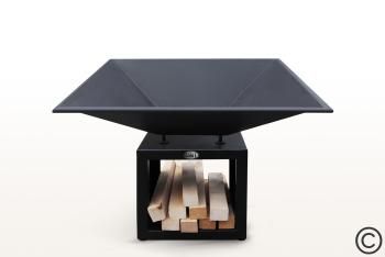 Очаг-гриль Start grill c вентиляционными отверстиями и решеткой для приготовления