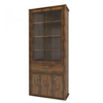 Шкаф с витриной Анрэкс 2V2D1S MAGELLAN