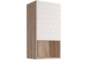 дуб баррик/белый матовый