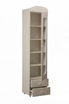 Шкаф-пенал Олимп Каролина со стеклом