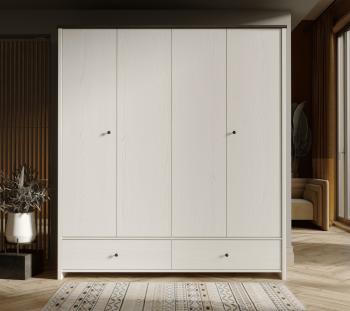 Шкаф платяной БРВ Мебель ПОРТО SZF4D2S