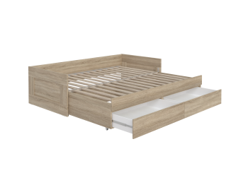 Кровать раздвижная Гуд Лакк Сириус 90х200 (ящики без ручек)