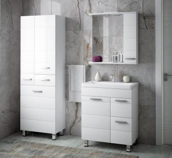 Шкаф-пенал Corozo Денвер 60 Z1 с корзиной