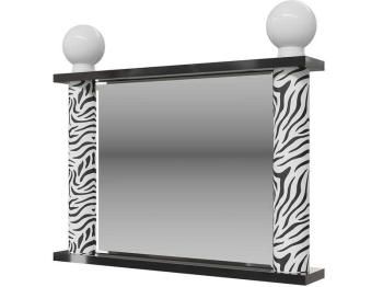 Венге цаво/Черный глянец