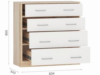 Комод Империал Стелс 4ящ