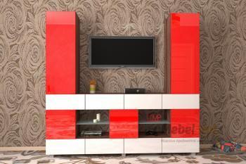 Красный / белый