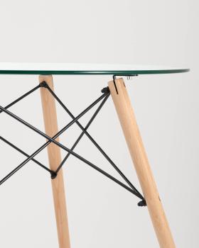 Стол круглый STOOL GROUP EAMES DSW NEW D80