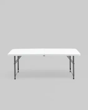 Стол складной STOOL GROUP 122*61*74см с регулировкой высоты - чемодан