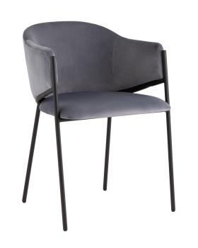 Велюр серый