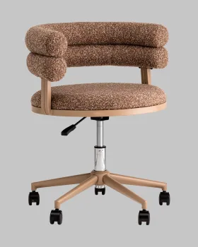 Светло-коричневый, бежевые ножки