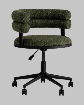 Зелёный, чёрные ножки