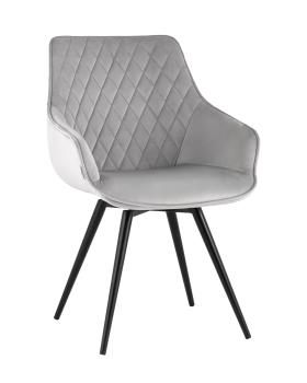 Велюр светло-серый