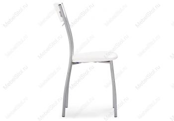 Стул на металлокаркасе Goki с мягкой спинкой светлый мусс (Р)
