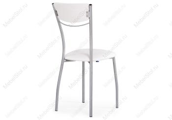 Стул на металлокаркасе Goki с мягкой спинкой светлый мусс (Р)