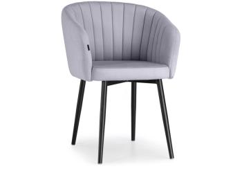 серо-лиловый велюр Velutto 49/Черный