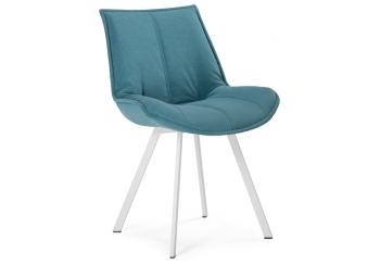 бирюзовый / белый