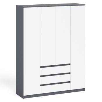 Графит/Белый