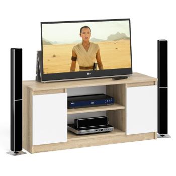 Дуб Сонома/Белый