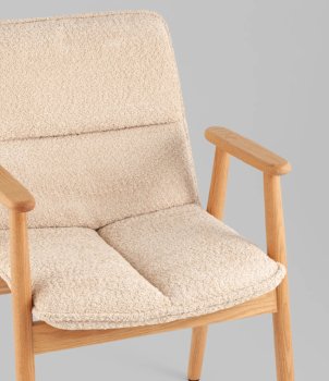 Стул обеденный STOOL GROUP Philo с деревянными ножками