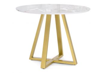 белый мрамор / золото