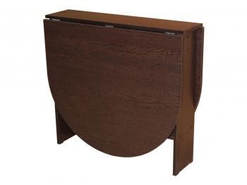 Венге/ круглая хром 50мм