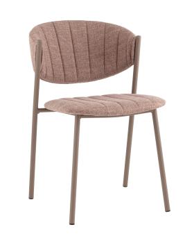 Ткань рогожка капучино/каркас бежево-серый матовый