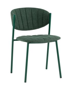 Ткань рогожка зеленый/аркас зеленый полуглянцевый муар