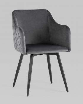 Велюр серый