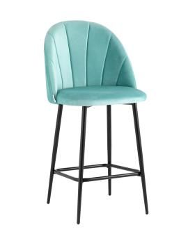 Велюр пыльно-голубой