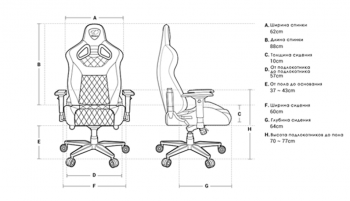 Кресло компьютерное игровое Cougar TITAN